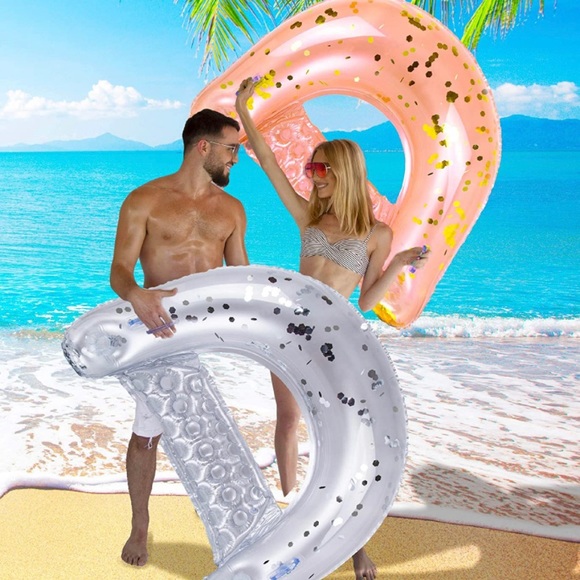 POZA Inflatable Pool Float Chair - Picture 5 of 6